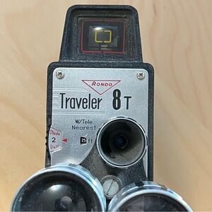 Vintage, antique RONDO Traveler 8T movie camera